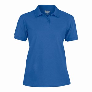 Gildan 94800L dames sport poloshirt royal blue