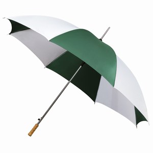Golfparaplu GA-303A donkergroen-wit