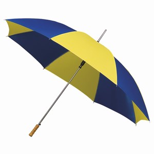 Golfparaplu GA-303A geel-royal blue