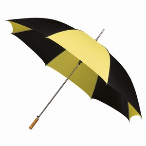 Golfparaplu GA-303A geel-zwart