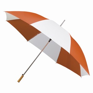 Golfparaplu GA-303A oranje-wit