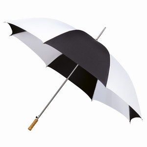 Golfparaplu GA-303A wit-zwart