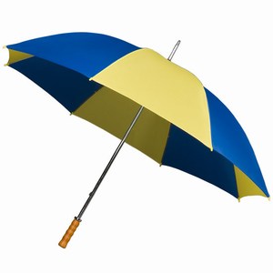 Golfparaplu GP-2 geel-royal blue