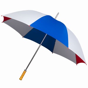 Golfparaplu GP-2 rood-wit- royal blue