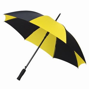 Golfparaplu GP-35A geel-zwart