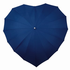 Hartvormige paraplu LR-8 donkerblauw