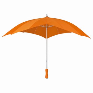 Hartvormige paraplu LR-8 oranje