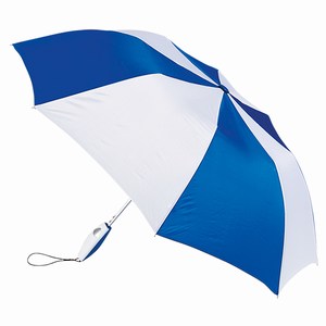 Opvouwbare paraplu LF-170A royal blue-wit