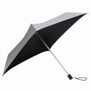 Opvouwbare paraplu LGF-44 zwart- zilvergrijs