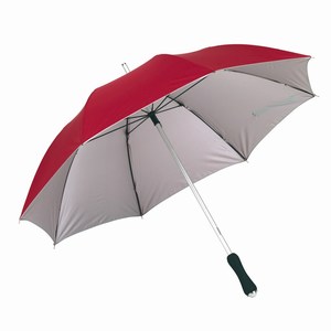 Paraplu Joker, rood, zilver