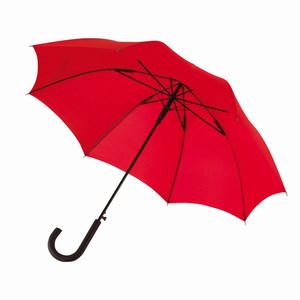 Automatisch te openen stormvaste paraplu Wind, rood