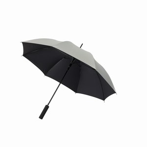 Paraplu Jive. Zwart, Zilver.