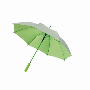 Paraplu Jive. Lichtgroen, Zilver.