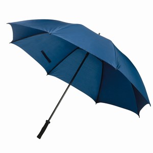 Manueel te openen, stormvaste paraplu Tornado, marine blauw