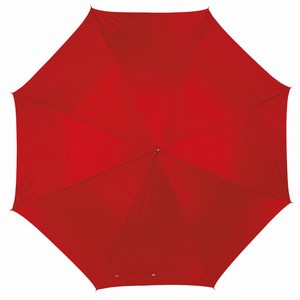 Manueel te openen golf paraplu Rainy, rood