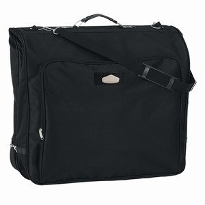 Luxe 600D polyester kledingzak Laser Plus, zwart