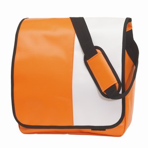 Schoudertas Action, oranje, wit