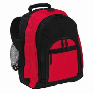 Rugzak New Classic, zwart, rood