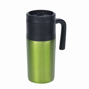 Thermosbeker Grab and Go. Zwart, Groen.
