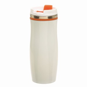 Thermosbeker Crema. Oranje.