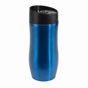 Thermosbeker roestvrij staal Classico. Blauw.