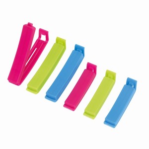Set vershoudclips Keep Fresh. Blauw, Roze, Groen.