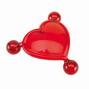 Kunststof massage instrument Four Two, rood