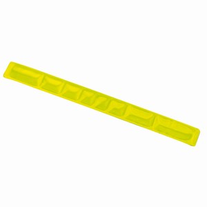 Reflecterende slapwrap voor om de pols of arm, geel, zwart