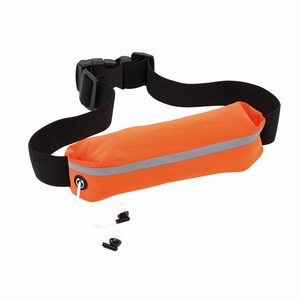 Hardloop heuptasje See Me. Oranje, Zwart.