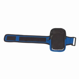 Verstelbare telefoon sportarmband Fellow. Blauw.