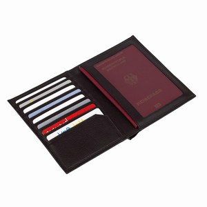 Handige reismap Vacation, zwart