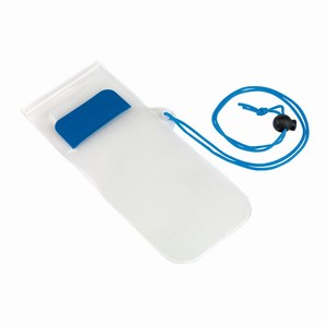Telefoontasje Smart Splash. Blauw.