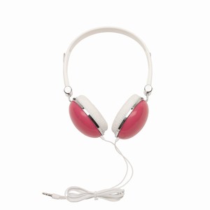 Hoofdtelefoon Volume. Wit, Roze.