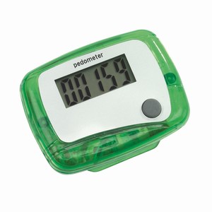 Stappenteller Easy Run. Groen.
