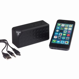 Bluetooth speaker Cuboid. Zwart.