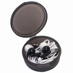 Oortelefoon Music. Zwart.