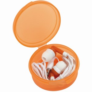Oortelefoon Music. Oranje.