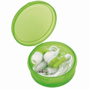Oortelefoon Music. Groen.