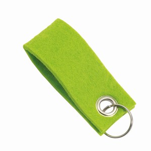 Vilten sleutelhanger Felt. Groen.