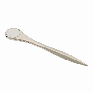 Metalen briefopener Rhodos, zilver