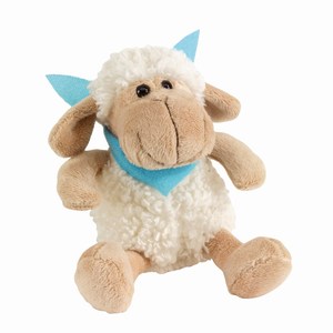 Pluche schaap Rosi. Beige, Wit.