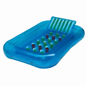 PVC luchtbed Chill & relax, blauw