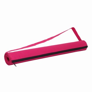 Kunststof gevlochten strandmat Coast. Roze.