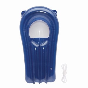 Opblaasbaar mini-luchtbed Splash. Blauw.