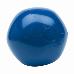 Opblaasbare strandbal, 6 segmenten, 16 inch, blauw