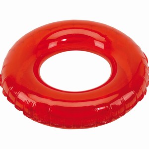 Opblaasbare zwemring Overboard. Rood.