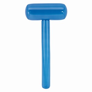Opblaasbare hamer Fun in the sun. Blauw.