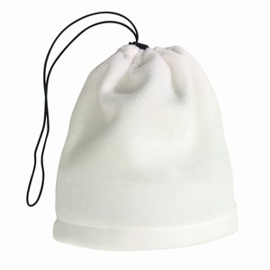 Muts-sjaalcombinatie van fleece Various. Wit.