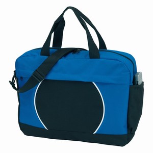 Documenten tas Pi, zwart, blauw