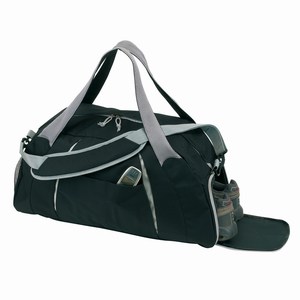 Sporttas Africa, zwart, grijs